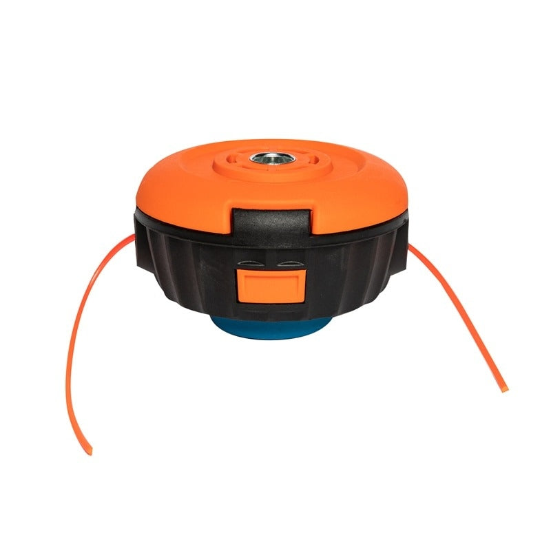 Cap tambur motocoasa cu fir, buton albastru