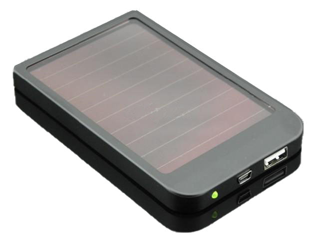 Incarcator solar USB cu functie de powerbank 4000 mAh