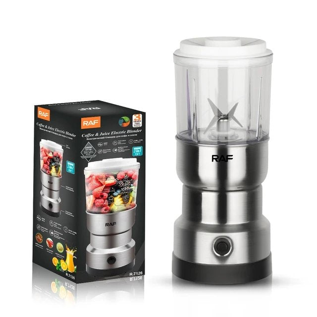 Blender electric 2 in 1, macinator cafea, Juicer suc de fructe RAF-7126