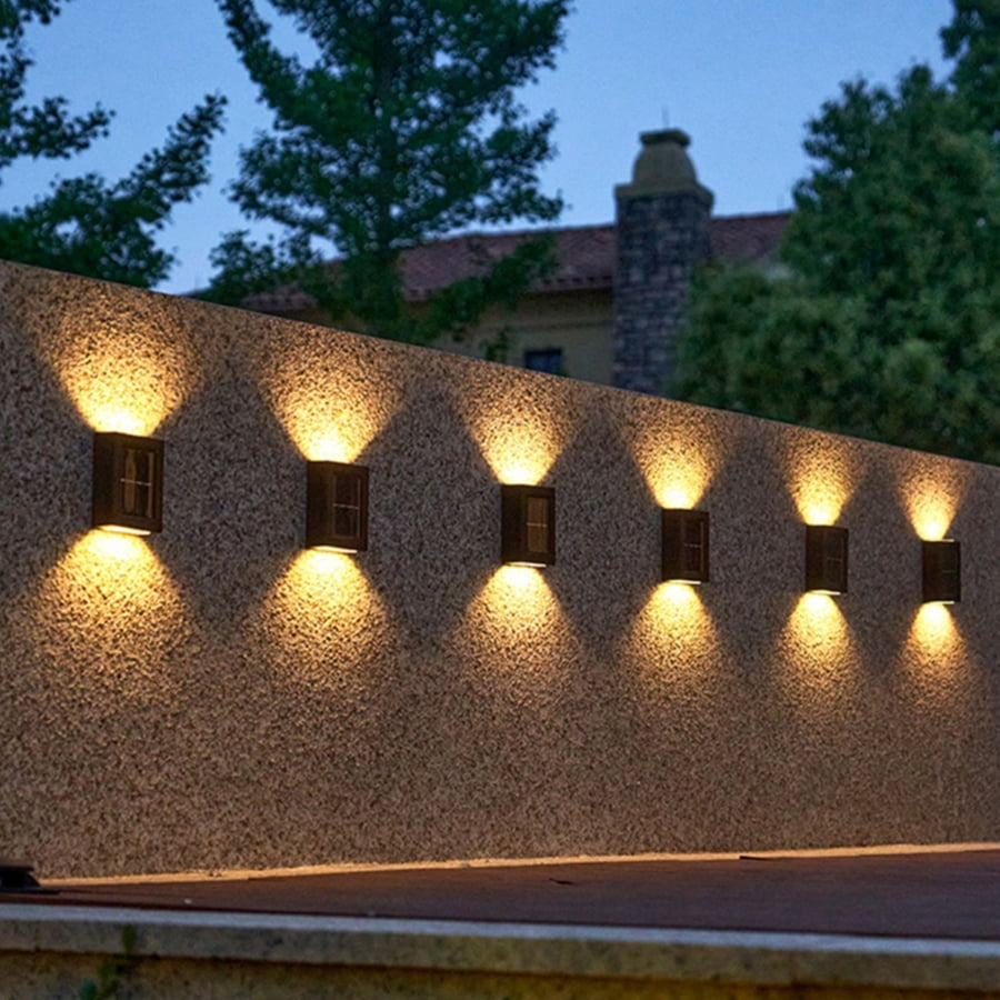 Set 4 Lampi Led incarcare solara, bidirectionala decorativa pentru casa - gradina