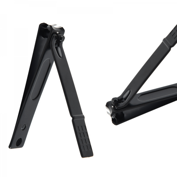 Trusa de unghii 16 piese, manichiura, indepartare puncte negre, penseta si instrument curatare auriculara cu pouch de piele ecologica, maro