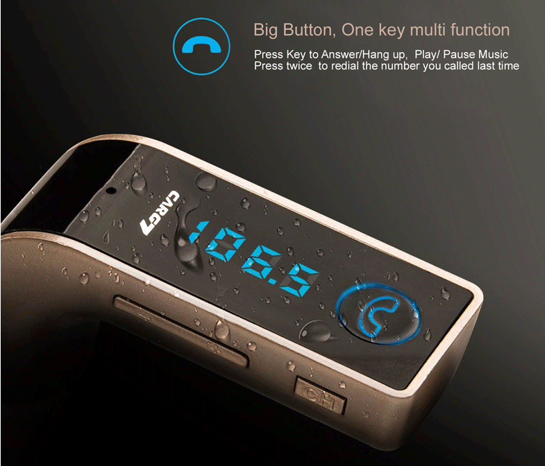 Modulator FM HandsFree Bluetooth CARG G7