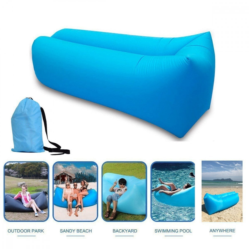 Sezlong Air Sofa Lazy Bed Portabil Original TeleshopTV