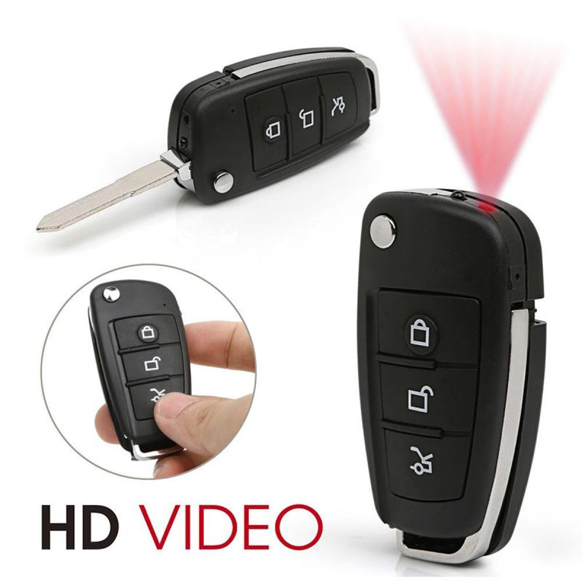 Camera video spion cheie auto