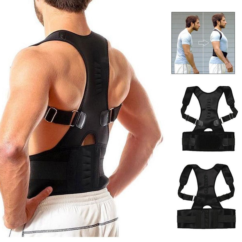 Corset Spate Magnetic Pentru Corectarea Pozitiei Spatelui