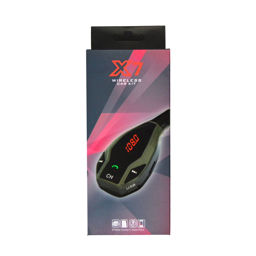 Modulator bluethooth-X7 wireless car kit