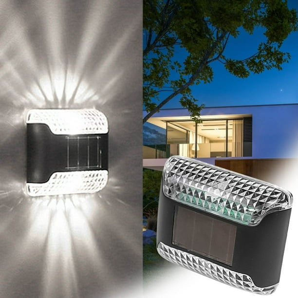 Set 4 lampi solare bidirectionale