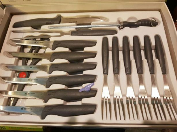 Cutite 24 Piese Inox India Oferta Limitata