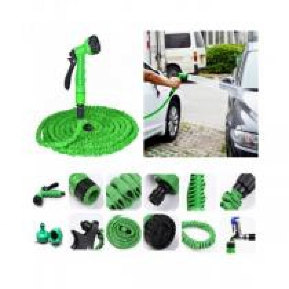 Furtun de gradina extensibil la 60 m + pistol cadou