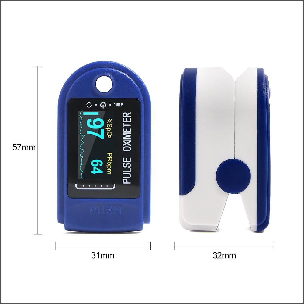 Dispozitiv de Masurat Saturatie Oxigen si Puls pentru Deget - Pulsoximetru / Oximetru