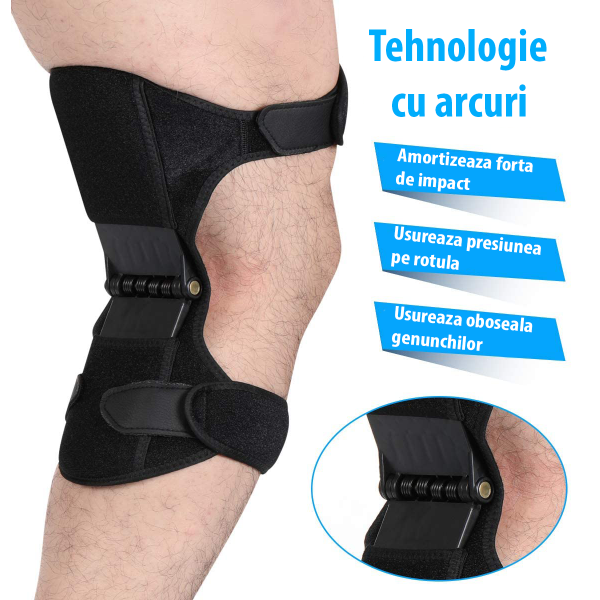 Set genunchiere stabilizatoare cu arcuri
