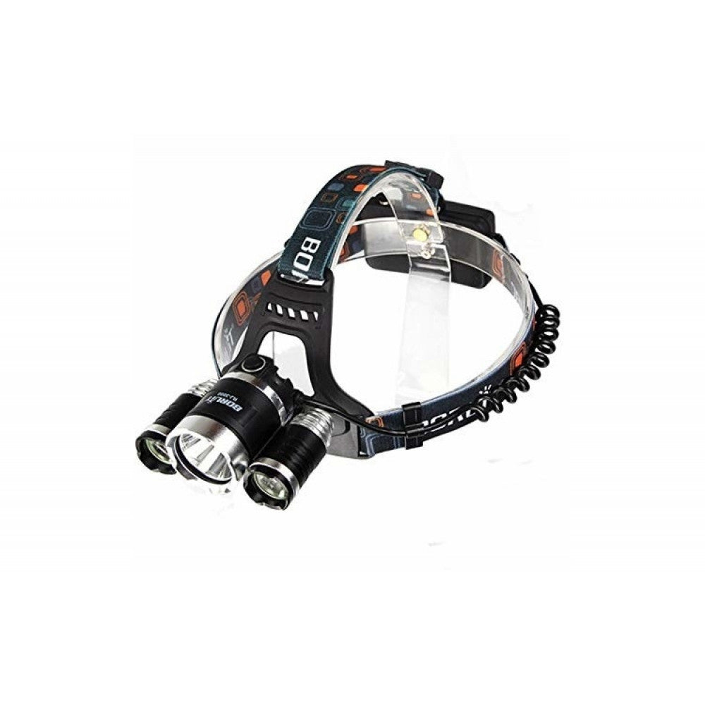 Lanterna frontala reincarcabila cu Zoom si LED Cree 5W