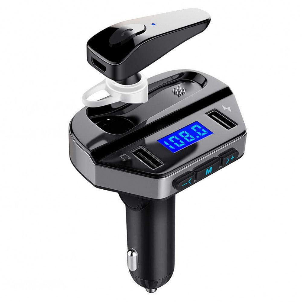 Modulator FM cu casca Bluetooth si functie de incarcare rapida