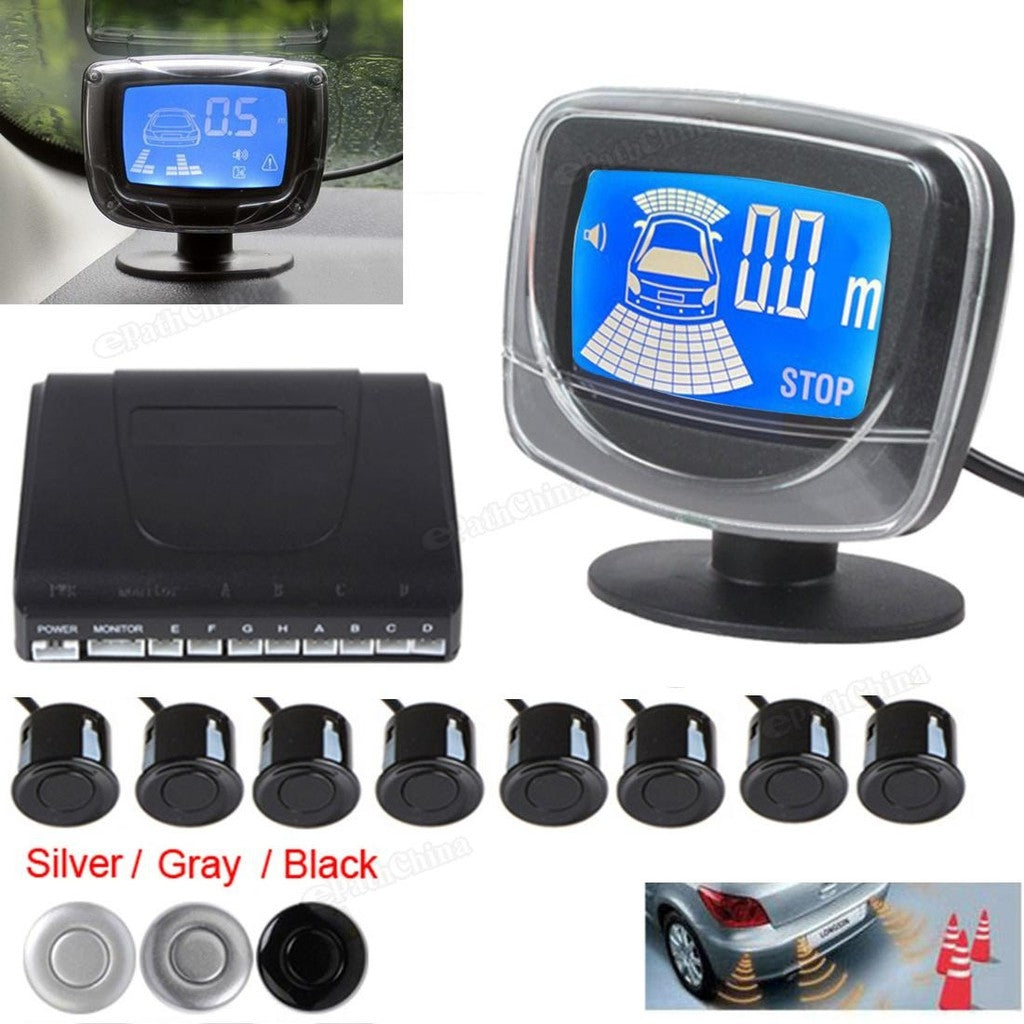 Sistem de 4 senzori de parcare cu display