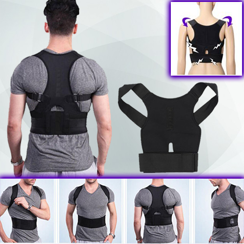 Corset Spate Magnetic Pentru Corectarea Pozitiei Spatelui