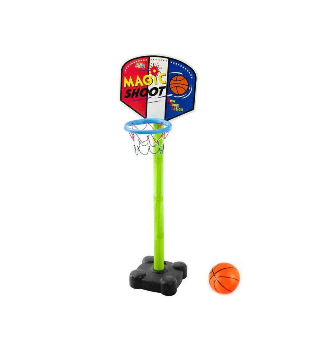 Set minge si cos de baschet pentru copii