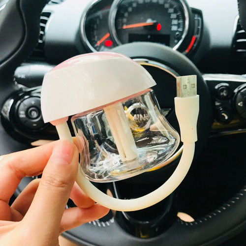 Difuzor aromaterapia pentru masina cu alimentare USB