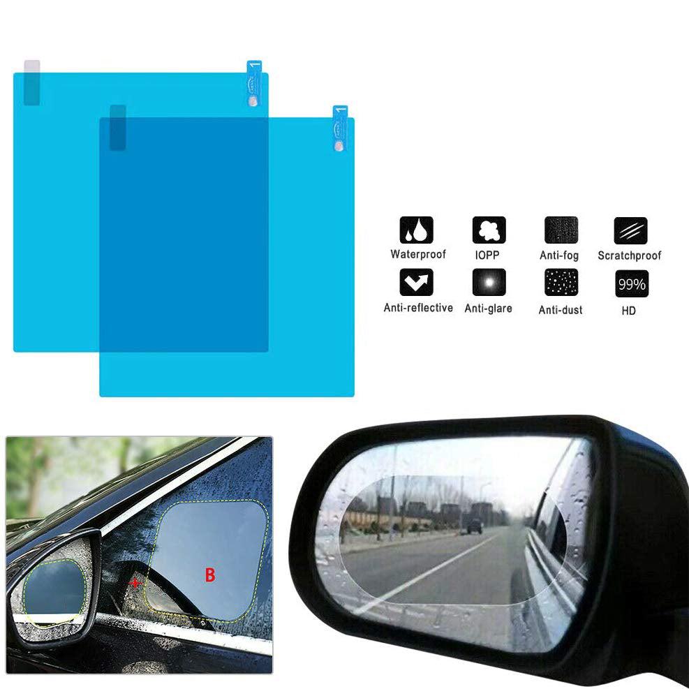 Set 2 folii universale pentru geamuri auto antiaburire, anti ceata