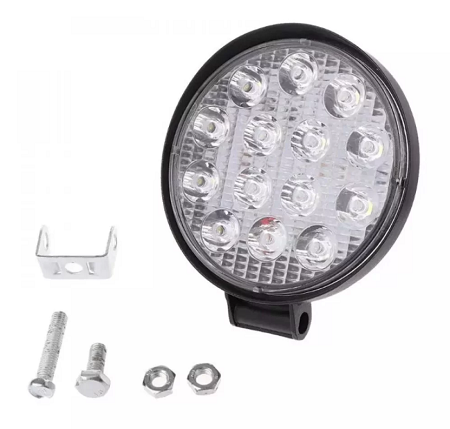 SET 2 PROIECTOARE LED AUTO 48W, SPOT ROTUND