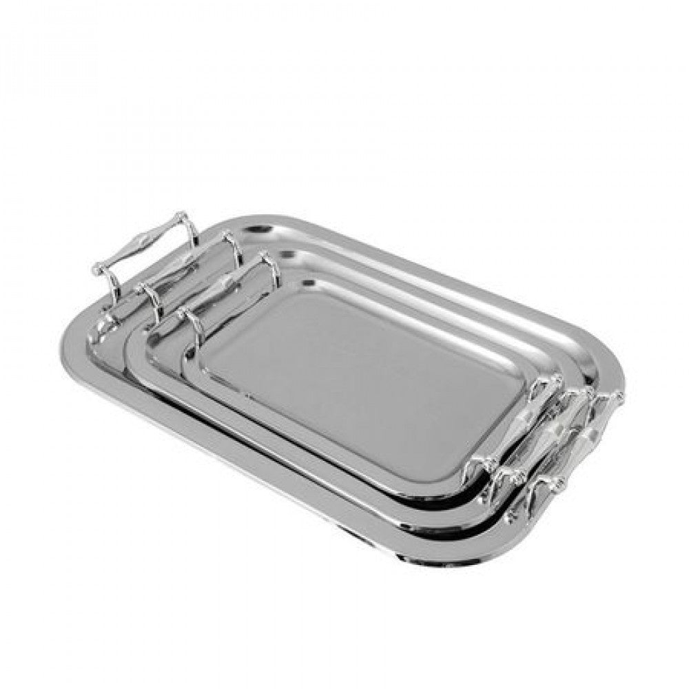 Tavi Servire 3 Piese Inox TeleshopTV