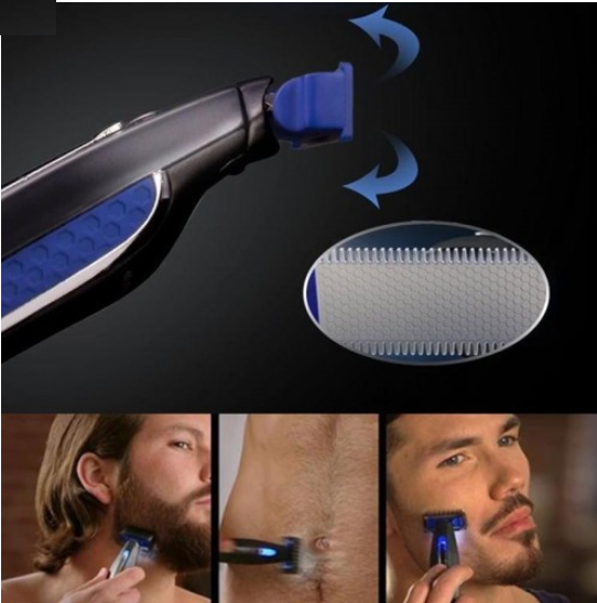 SUPER PROMOTIE! Trimmer facial cu 3 capete, Micro Touch Solo + Cap de duș cu doua fete care are functie de Economisire a apei cu furtun 2M + Boxa Bluetooth CADOU umbrela, TOTUL la doar 119.90 lei!