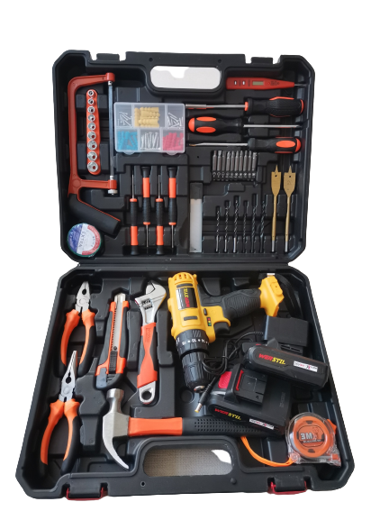 Trusa Bormasina 36V cu 2 acumulator si incarcator + 37 Accesorii