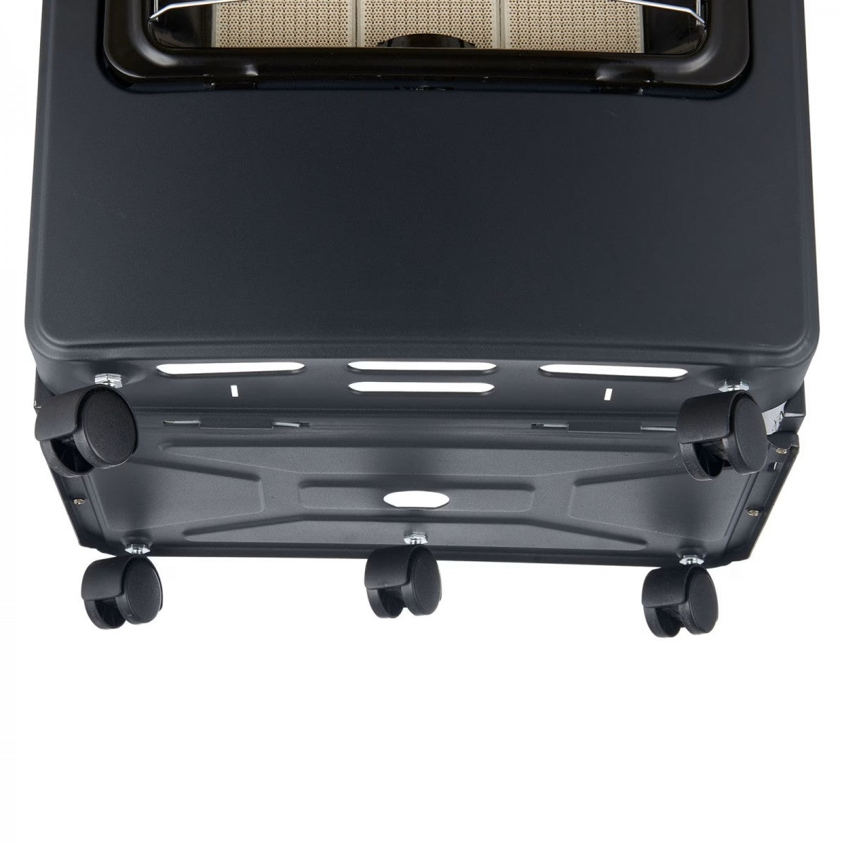 Soba mobila Hausberg HB-1022, alimentare cu gaz GPL si curent electric, 4200W, 3 trepte de putere