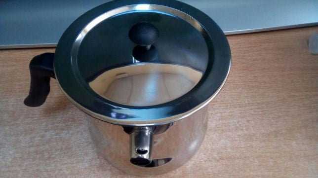 Oala Lapte 2 Litri Cu Capac Inox