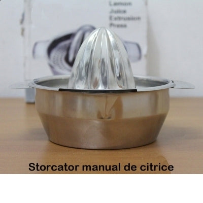 Storcator Manual Citrice Inox