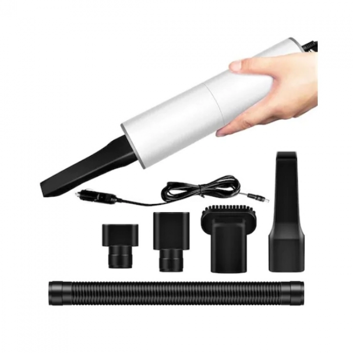Mini aspirator auto portabil, Umed/Uscat, 120W