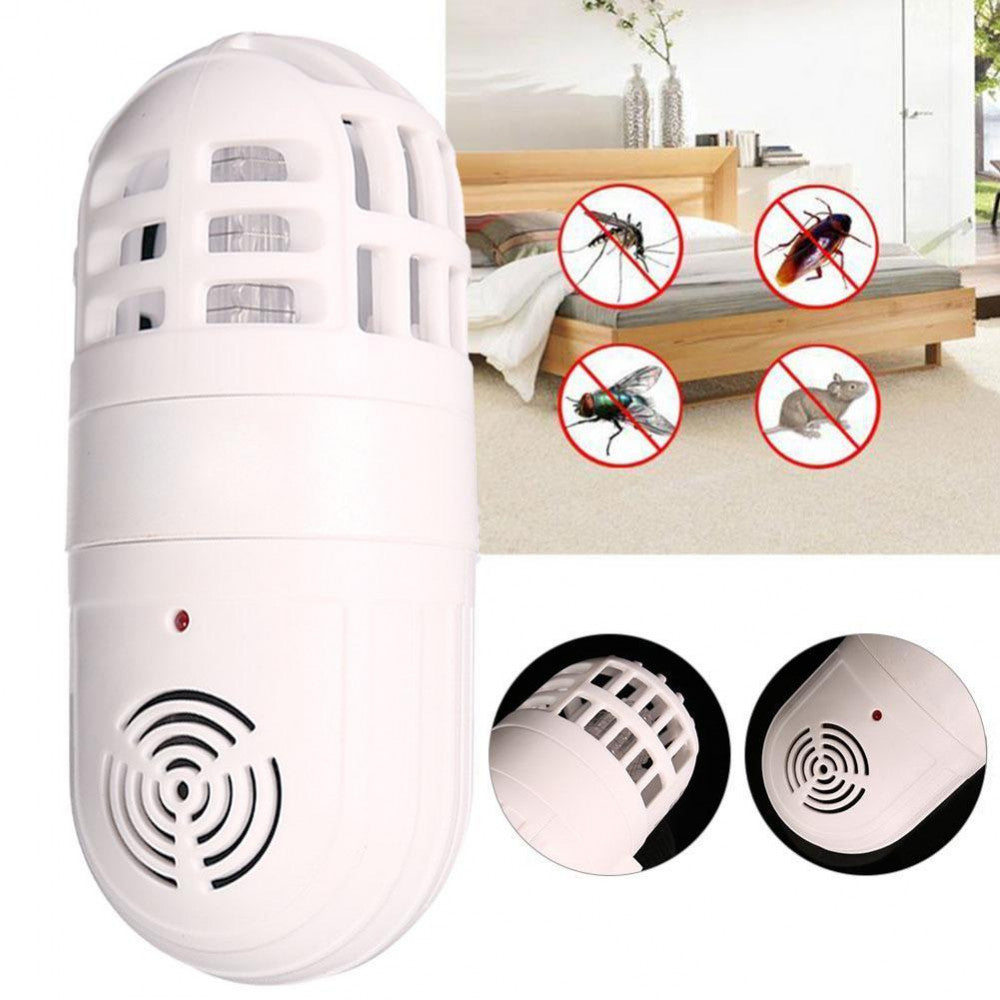 Aparat anti-insecte cu lumina UV si ultrasunet