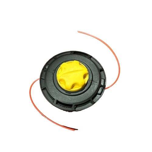 Cap tambur cu fir, mosor motocoasa cu buton galben
