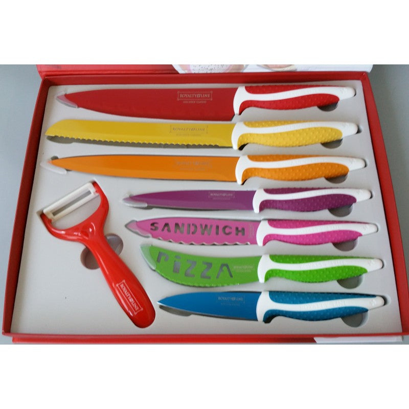 Set Cutite Inox 8 Piese Multifunctionale Chef Lichidare Stoc