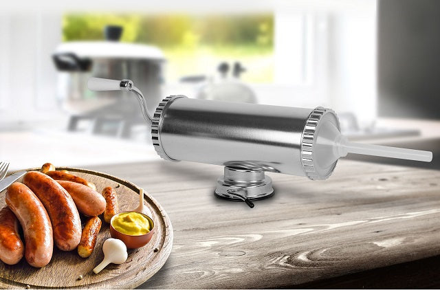 Aparat Carnati Aluminiu cu Ventuza 1.5 Litri