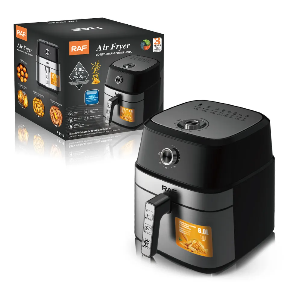 Friteuză cu aer cald 1600W RAF-5319 8L