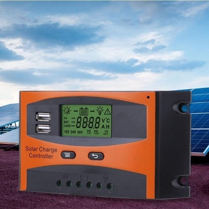 Controler solar 30A/ 12V-24V regulator pentru panou fotovoltaic