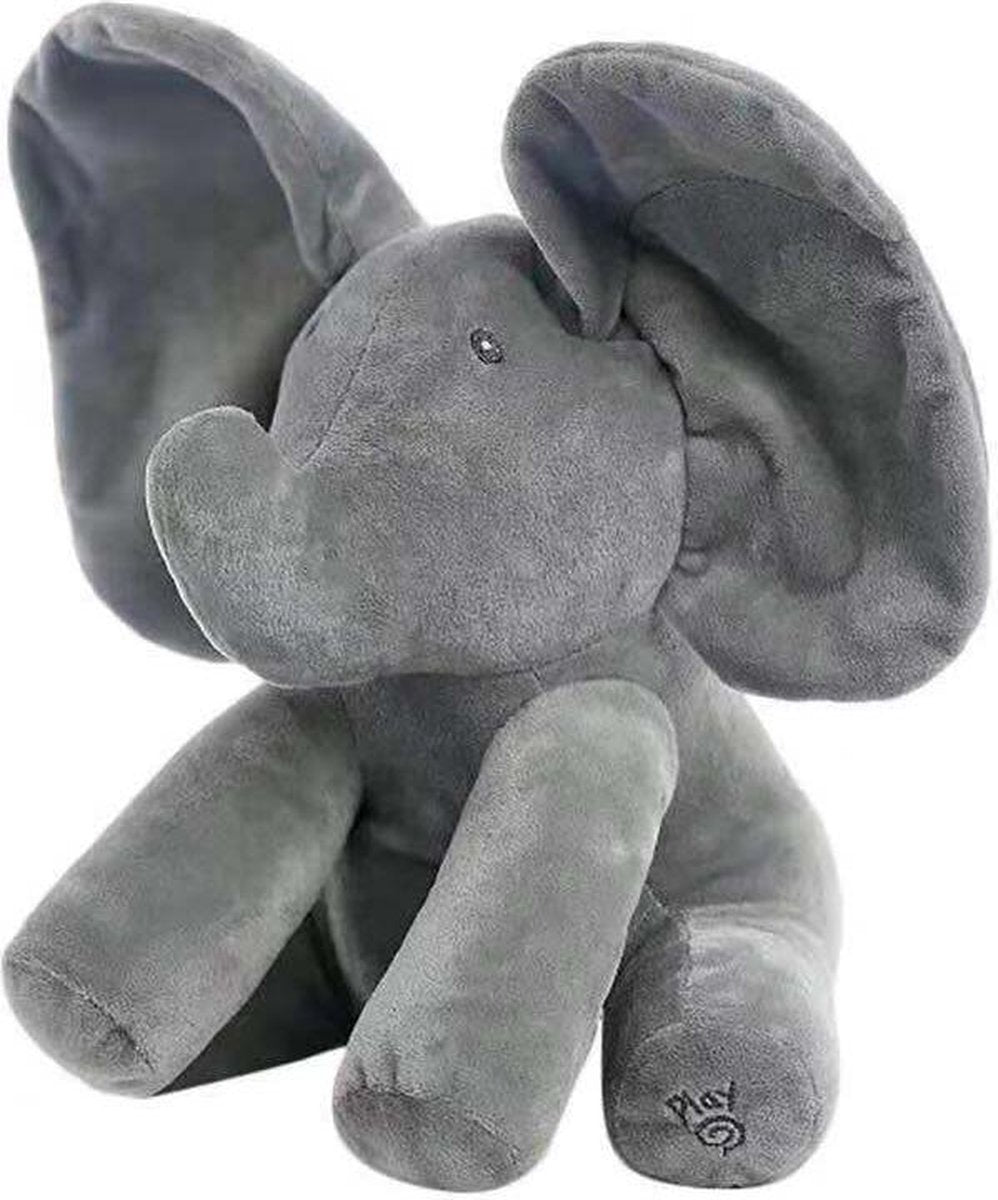 Elefant interactiv din plus, 30 cm