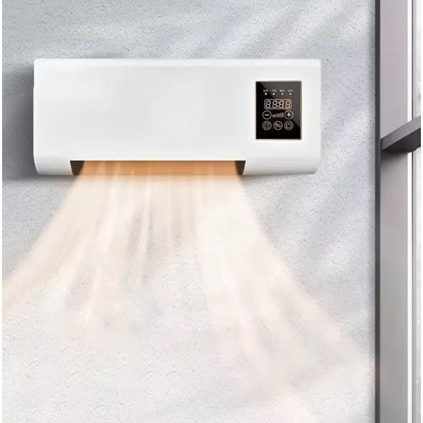 Racitor de aer portabil 2 in 1, 1800W, termostat electronic, display LED, timer, functii de racire si incalzire