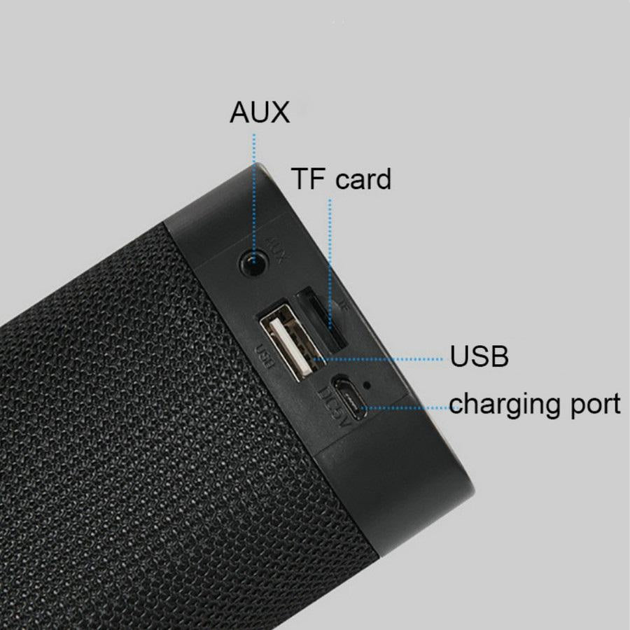 Soundbar Bluetooth Stereo, Incarcare USB, Slot Card, Aux, 2x5W, A15