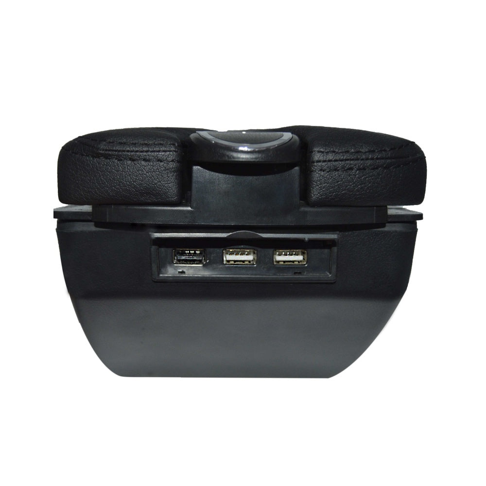 Cotiera auto multifunctionala , 5 x slot usb , suport pahar