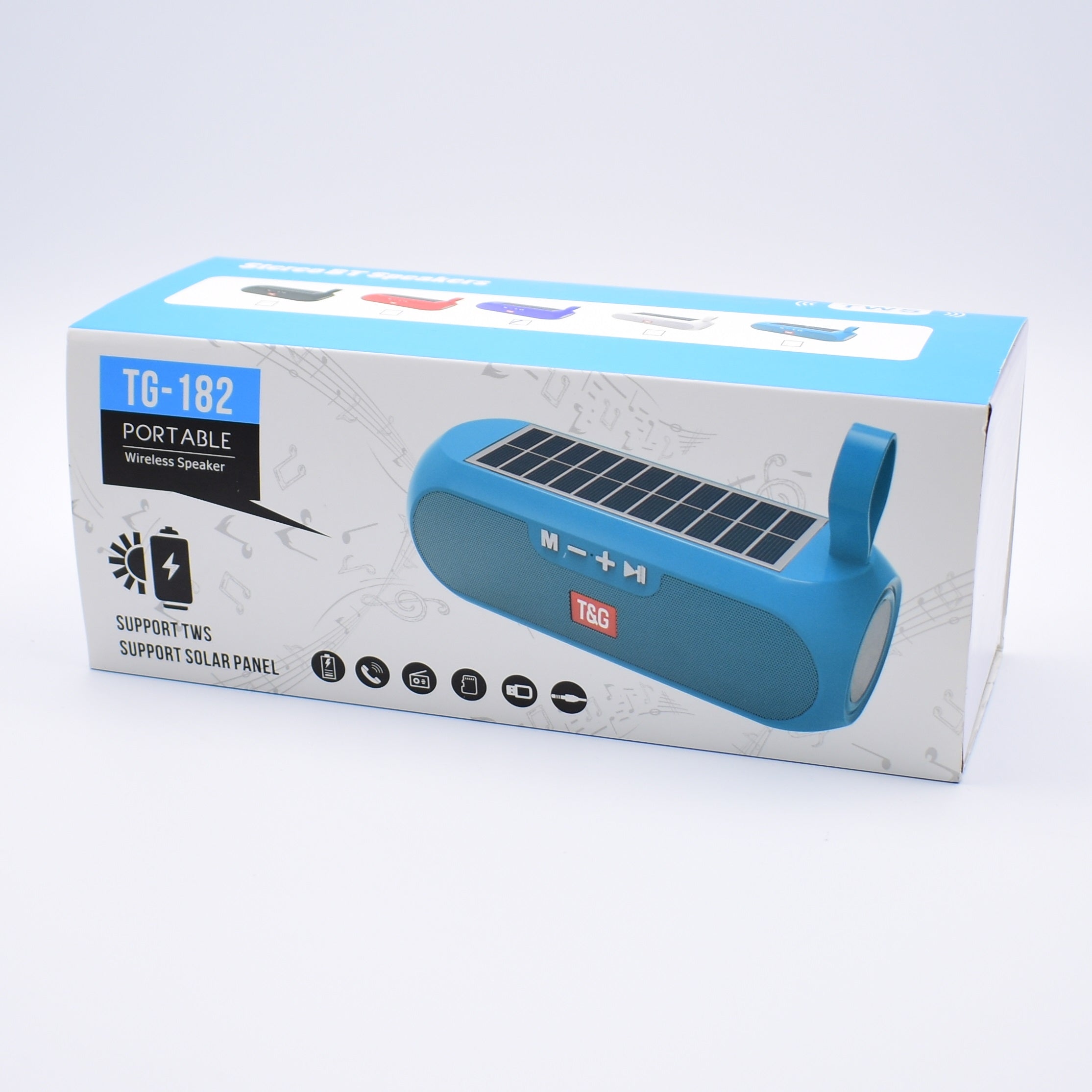 Boxa Portabila Cu Bluetooth,USB,microSD,AUX,Radio,Hands-Free,Incarcare Solara