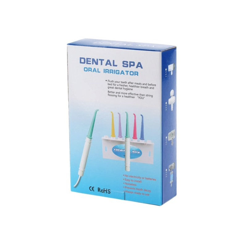 Pachet Promotional !!! Irigator Bucal Cu 5 Capete Dental Spa + Dozator de sapun spuma, cu senzor de miscare