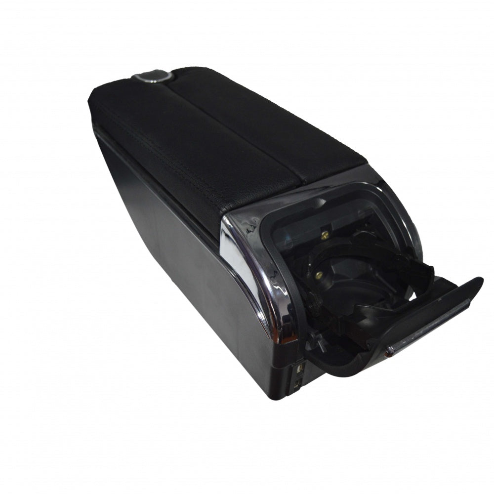 Cotiera auto multifunctionala , 5 x slot usb , suport pahar