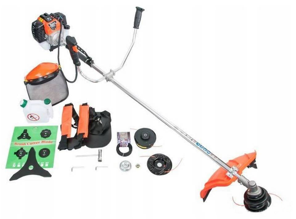 Motocoasa benzina , 5.2 CP, 10 Accesorii Incluse, MJ-191