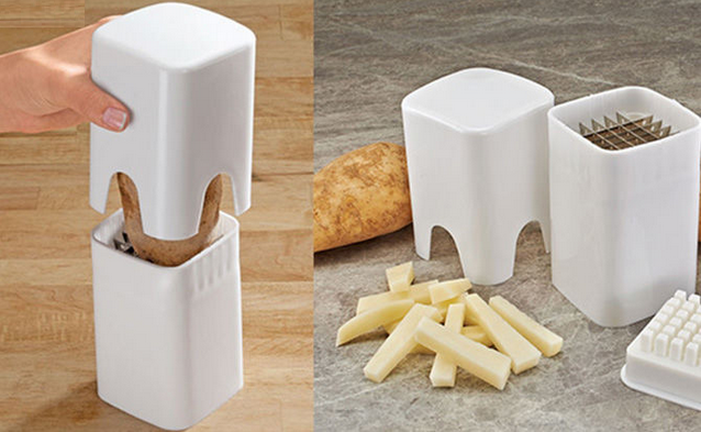 Pachet Promotional !! Presa din inox pentru biscuiti si fursecuri + Feliator Cartofi Pai TOTUL la doar 49.90