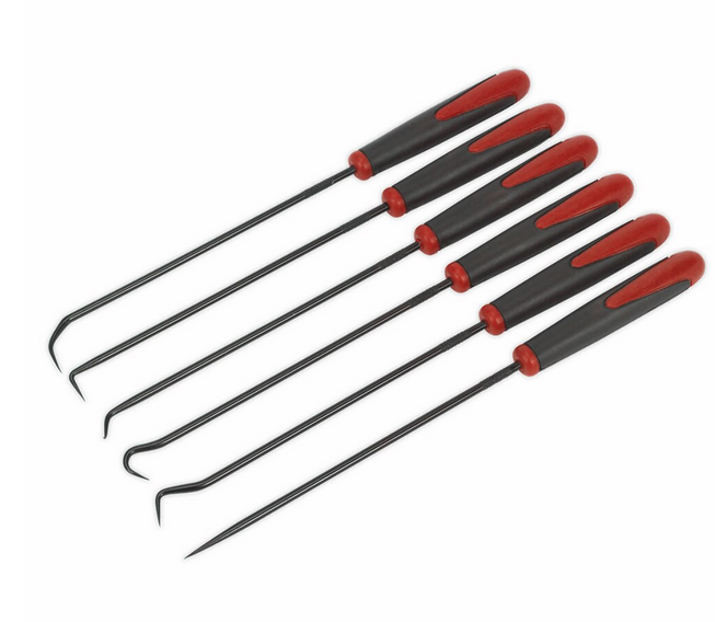 Pachet promotional Set garnituri frigotehnice O-ring pentru aer 279 piese + Set carlige lungi, 6 piese