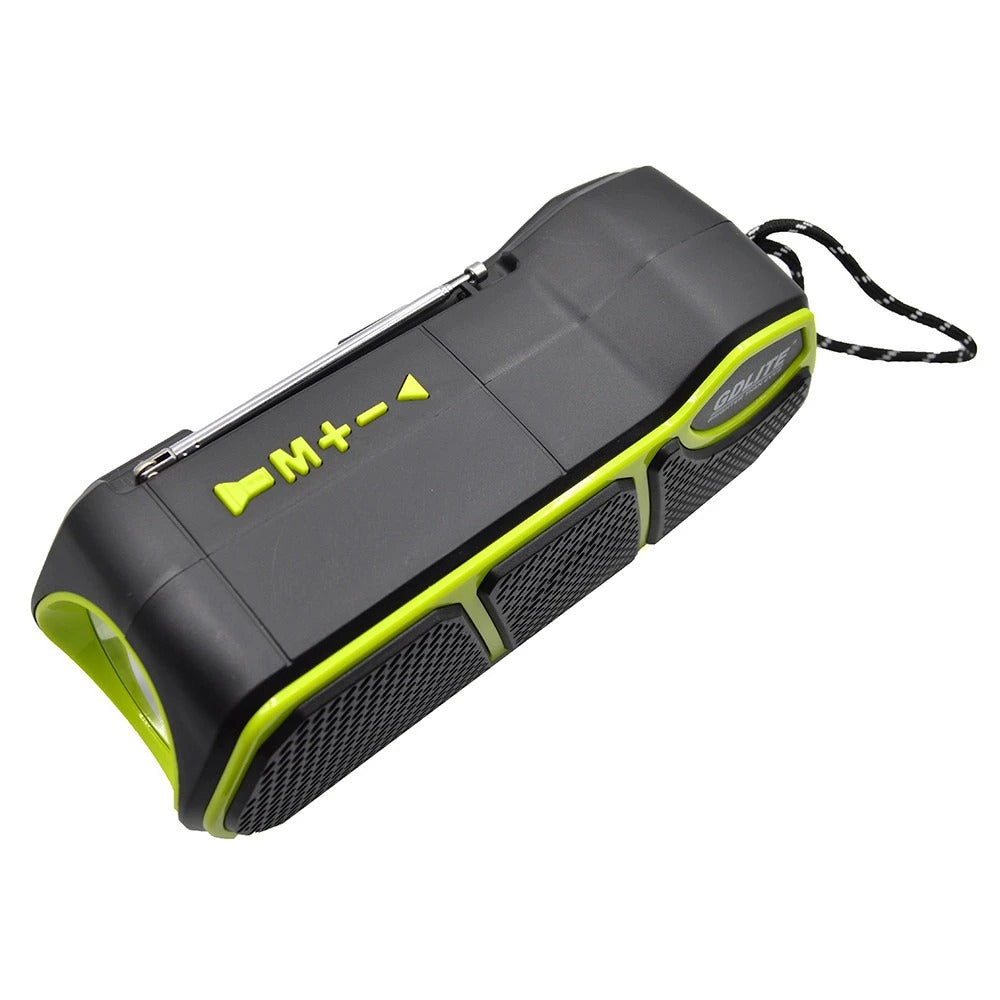 Boxa portabila cu panou solar, MP3, FM Radio, Bluetooth, USB, card SD, GD-11