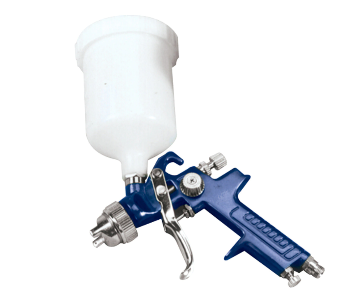 Set pistol vopsit cu manometru si regulator de presiune pneumatic