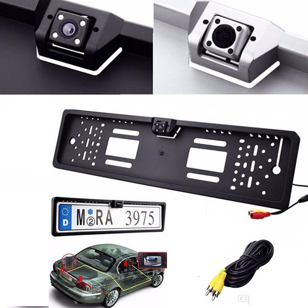 Camera auto video marsarier incorporata in suport numar de inmatriculare