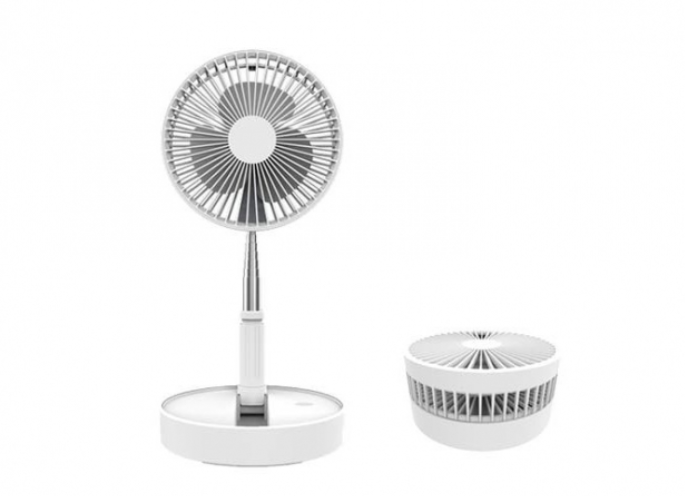 Ventilator portabil cu acumulator si brat telescopic
